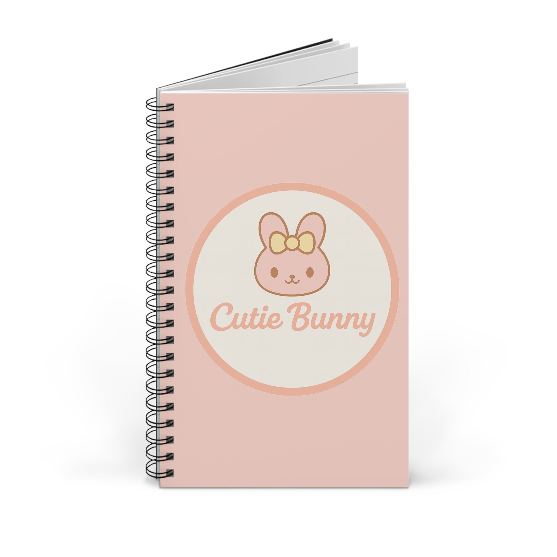 Cutie Bunny Spiral Journal