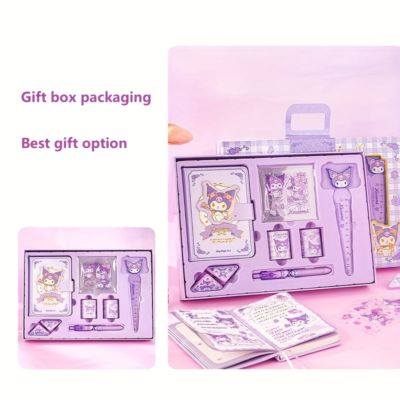 Deluxe Stationery Gift with Notebook, Calendar, Stickers & More