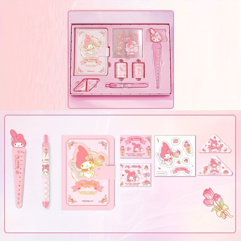 Deluxe Stationery Gift with Notebook, Calendar, Stickers & More