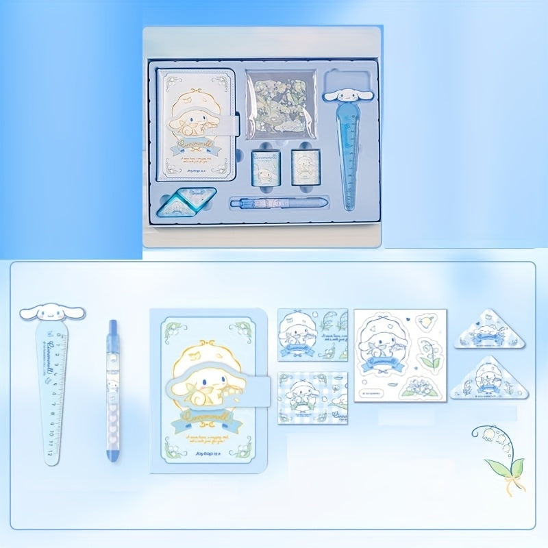 Deluxe Stationery Gift with Notebook, Calendar, Stickers & More