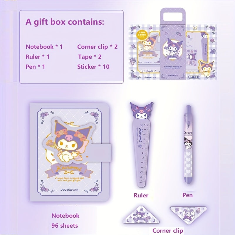 Deluxe Stationery Gift with Notebook, Calendar, Stickers & More
